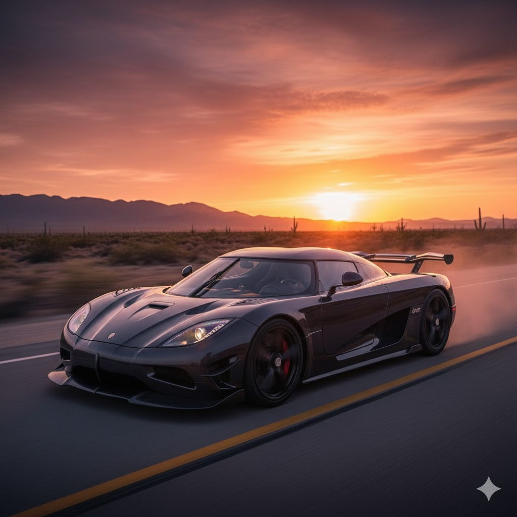 Koenigsegg Agera RS : Kecepatan Absolut  Standar Hypercar